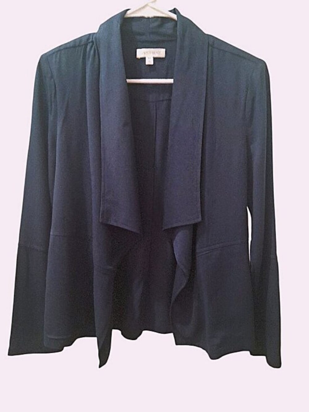 Daily Thread | Women's Jacket | Draped Collar - Navy Blue (NWT) | SP
